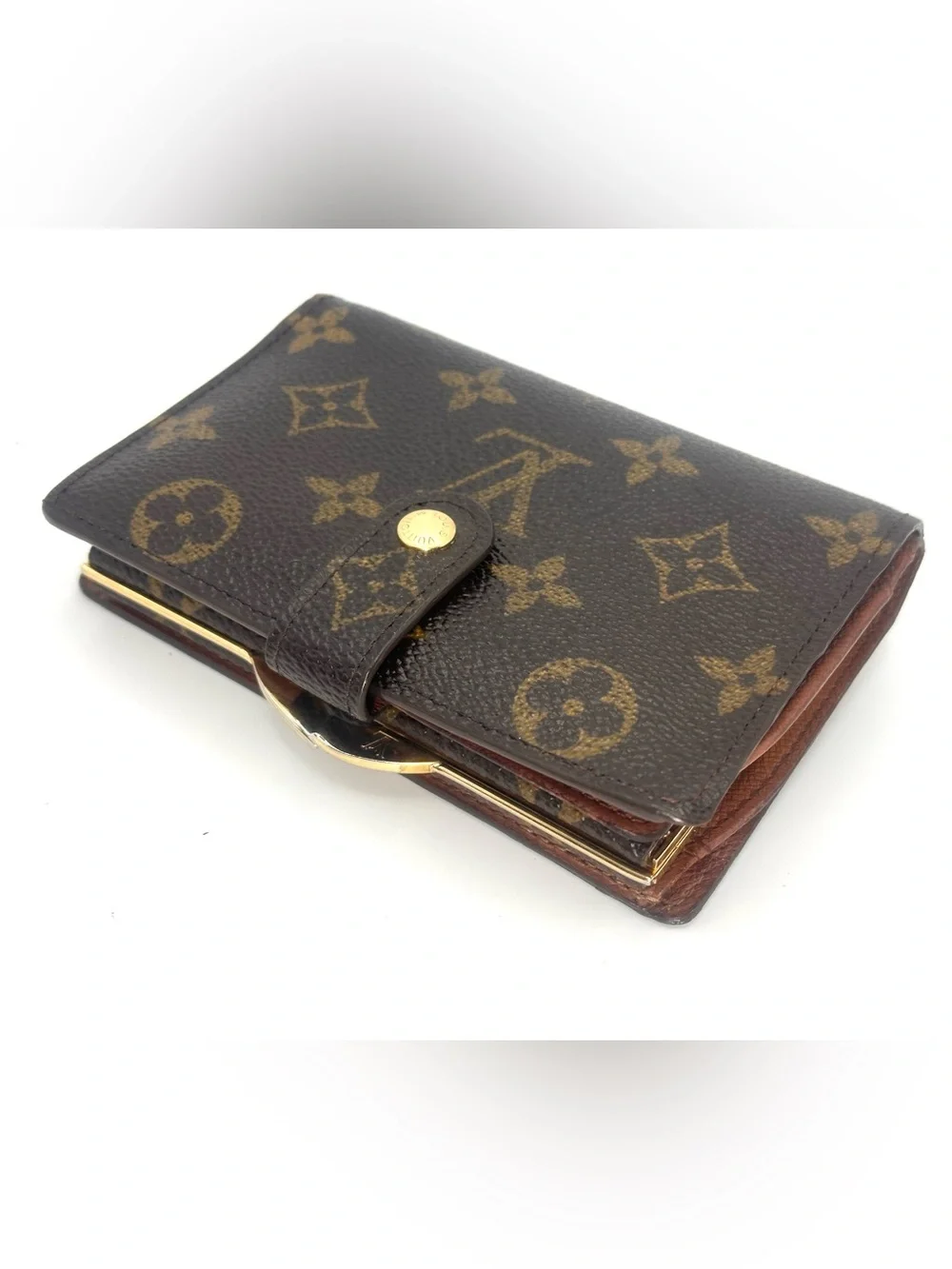 Louis Vuitton Monogram French Kiss Lock Wallet very good condition MI0968 - Picture 6 of 15